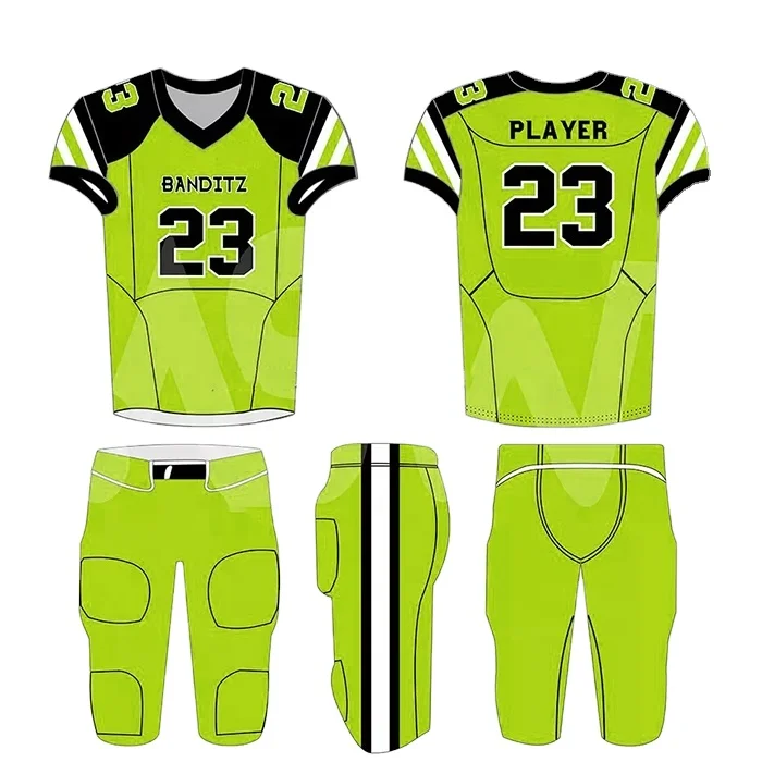 Custom sublimation american football uniforms
