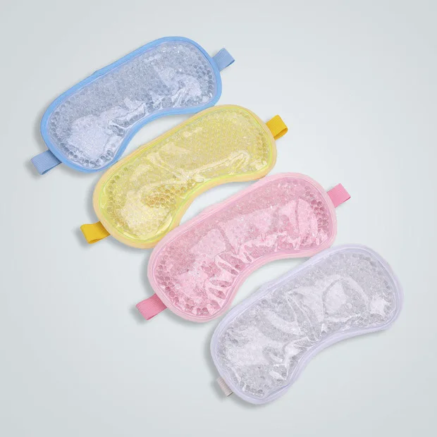 Hot selling gel OEM adjustable lash extensions sleeping dry eye heated set sheet mask cold beauty