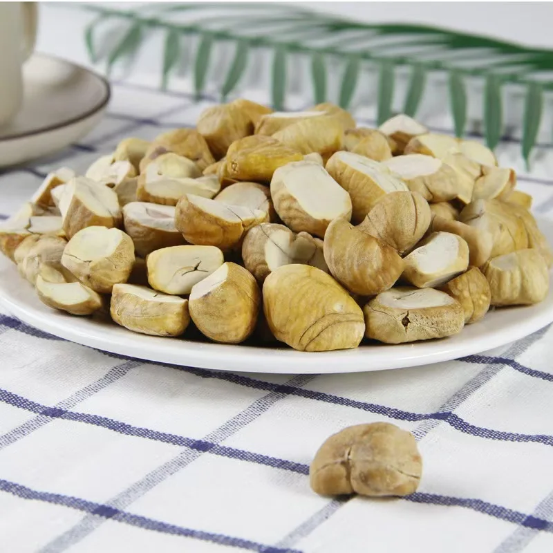 Organic Freeze-Dried Chestnut Nuts Snacks High Quality Fresh Peeled Chestnuts Sweet Taste Direct Source Factory Bulk Food Use