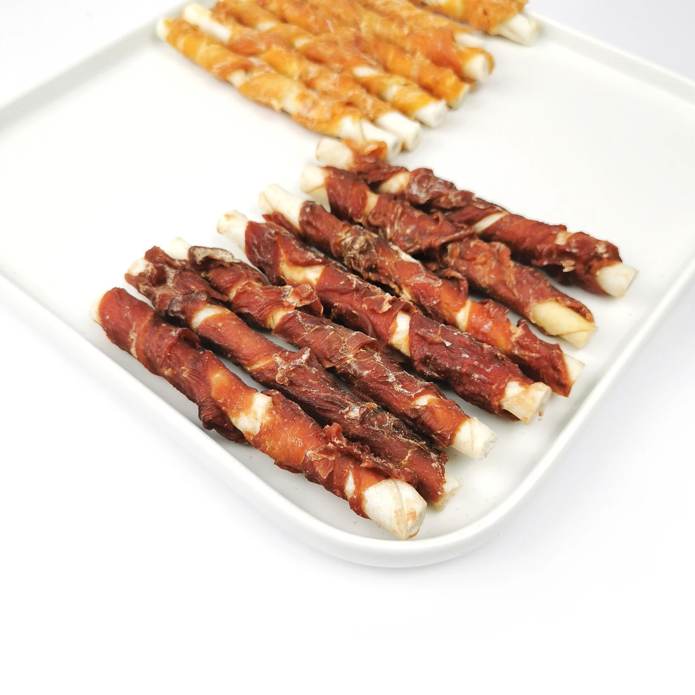 OEM Manufacturing Rawhides Duck Bones dog chews treats natural dog dental treats