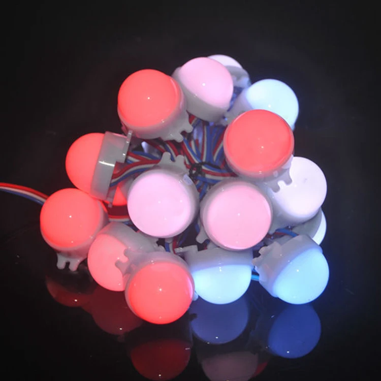 30mm milk cover DMX  DMX WS2811 string LED pixel module light for DJ booth decoration lights