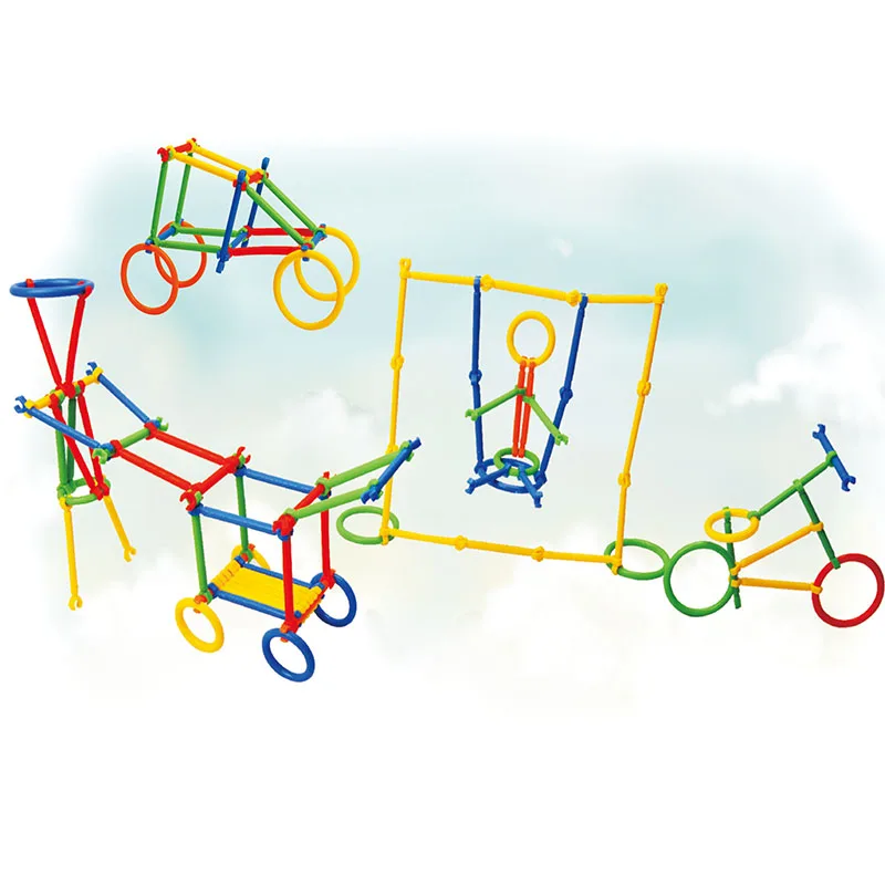 Пластиковые строительные блоки 1400 шт., наборы строительных блоков «Горячие миди», эмидо, мини-блоки, игрушки, строительные блоки с полосами, игрушки