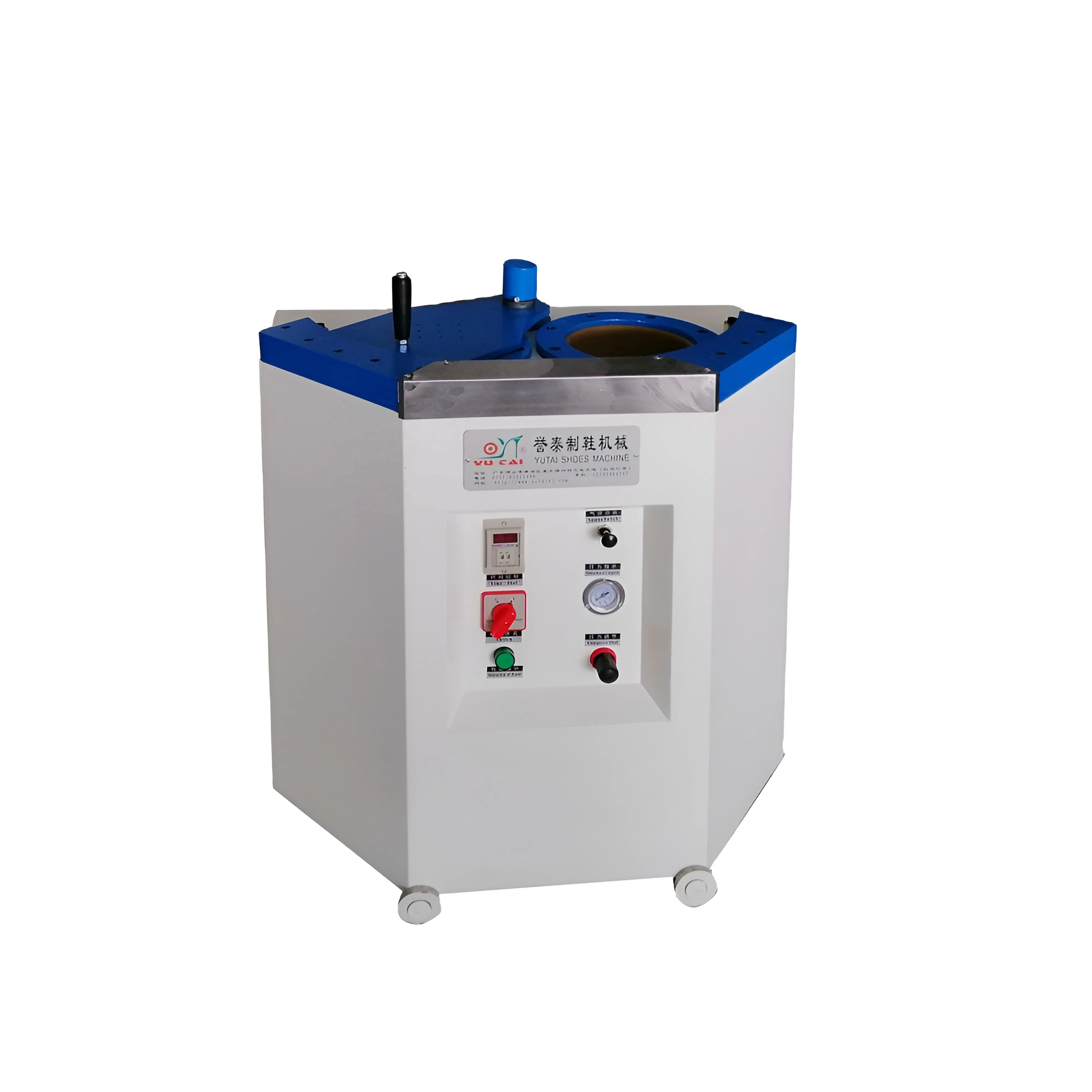 YT-2006 Pneumatic Air Bag Barrel Type Shoe Pressing Machine Sole Attaching Machine For Sports/Casual/Flat Shoes Footwear Machine