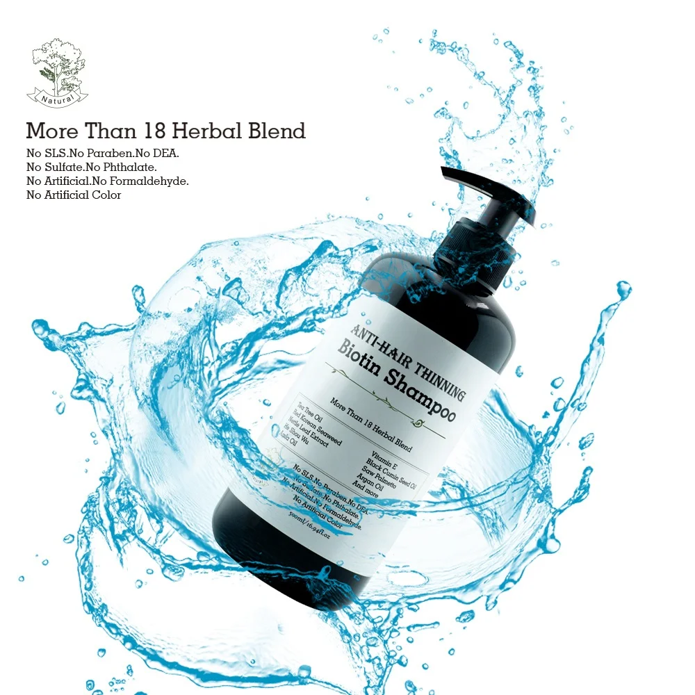 Hot Sale Shampoo OEM ODM Wholesale Shampoo With Biotin And Collagen Hair Growth Anti-hair Loss Shampoo