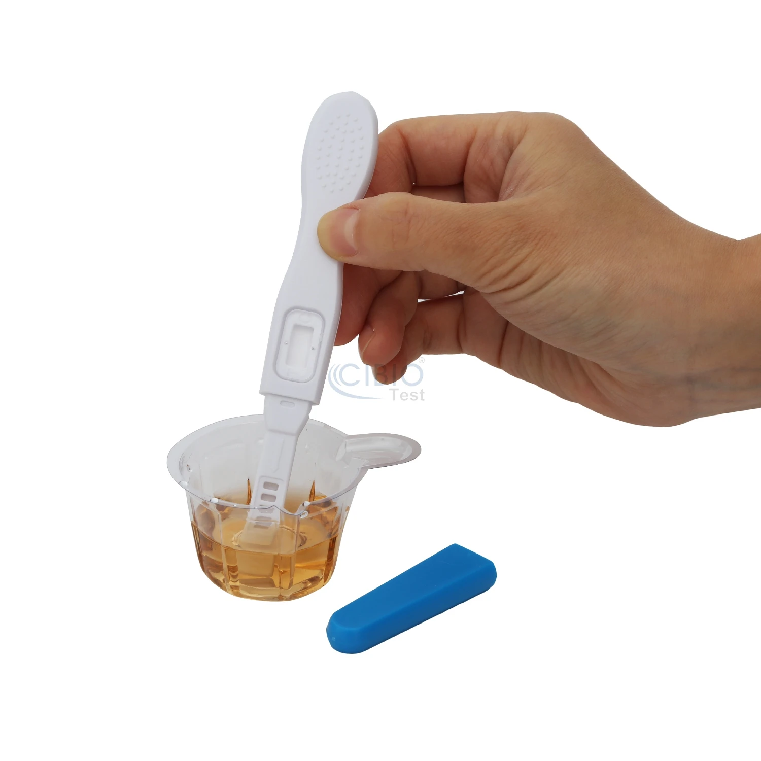 CE Clia waived approved rapid IVD 	medical rapid urine pregnancy hcg LH ovulation test midstream