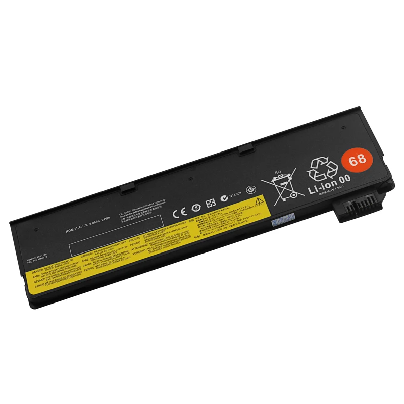 11.4V Laptop Battery For Lenovo ThinkPad X240 X240S X250 X250S X260 X270 T440 T440S T450 T450S T470P W550s 45N1136 45N1777 24Wh