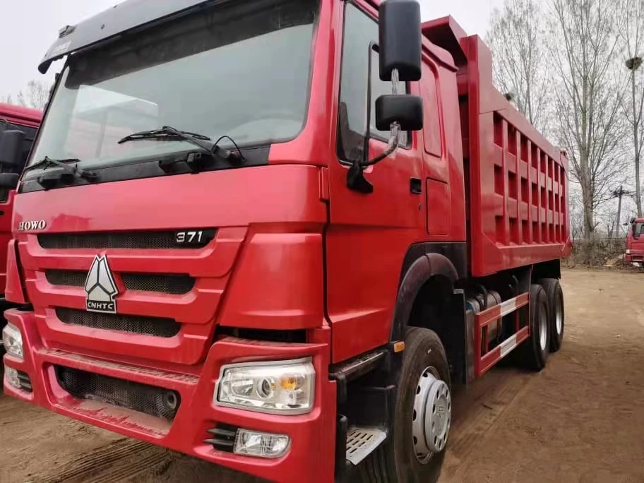 sinotruck HOWO 6X4 Second Hand Used or or New Dump Truck Tractor and Trailer for Sale Diesel  Dimensions Wheel Vehicle  GHANA
