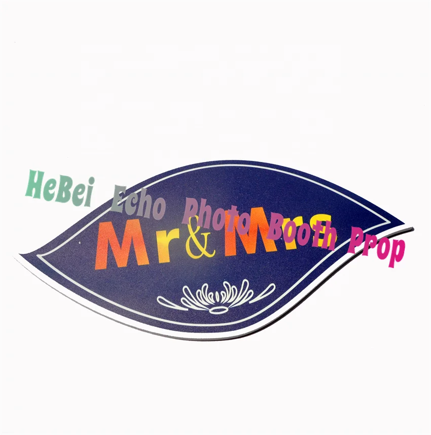Die cutting Custom design high quality UV Printed 5mm PCV board happy birthday decor props