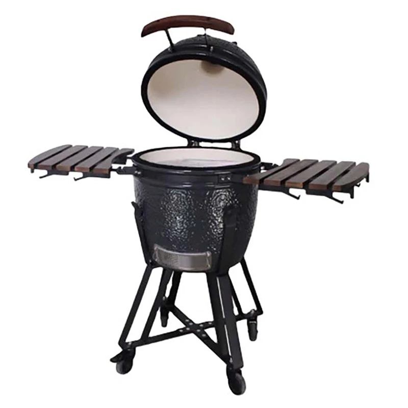 Kamado 27 Inch Largest Classical Charcoal Ceramic Barbecue Kamado Grill Bbq For 10 People