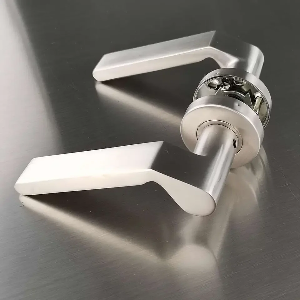 Modern Stainless Steel Door Lever Handle Door Lock And Keys Lever Lock For Interior Door
