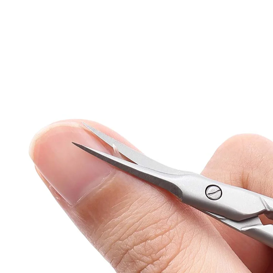 Hot selling stainless steel cuticle nail scissors and Large cut nail clippers for nails and toenails