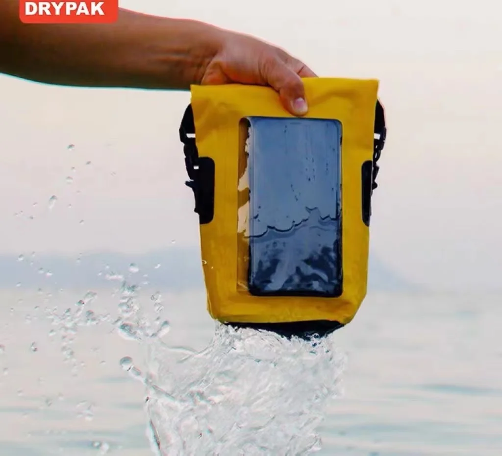 Custom Logo 5L  Waterproof phone dry pack
