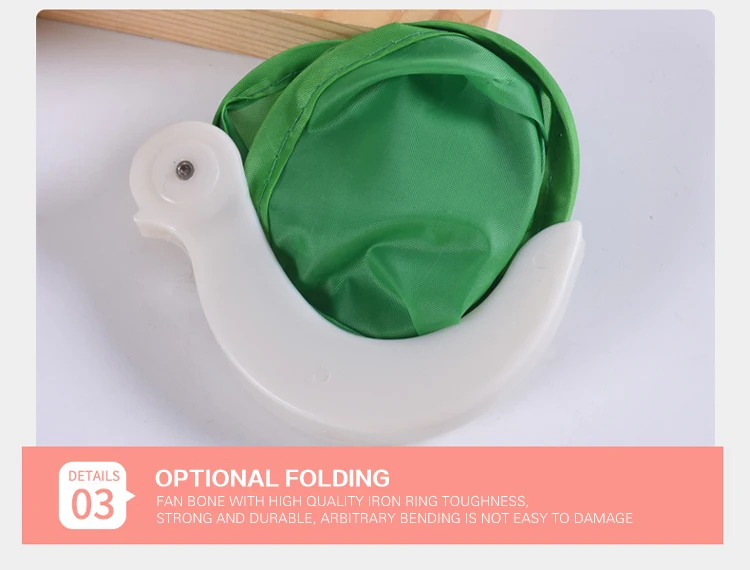 Custom printed nylon circular folding hand fan frisbeee fan promotional advertising Flying Disc