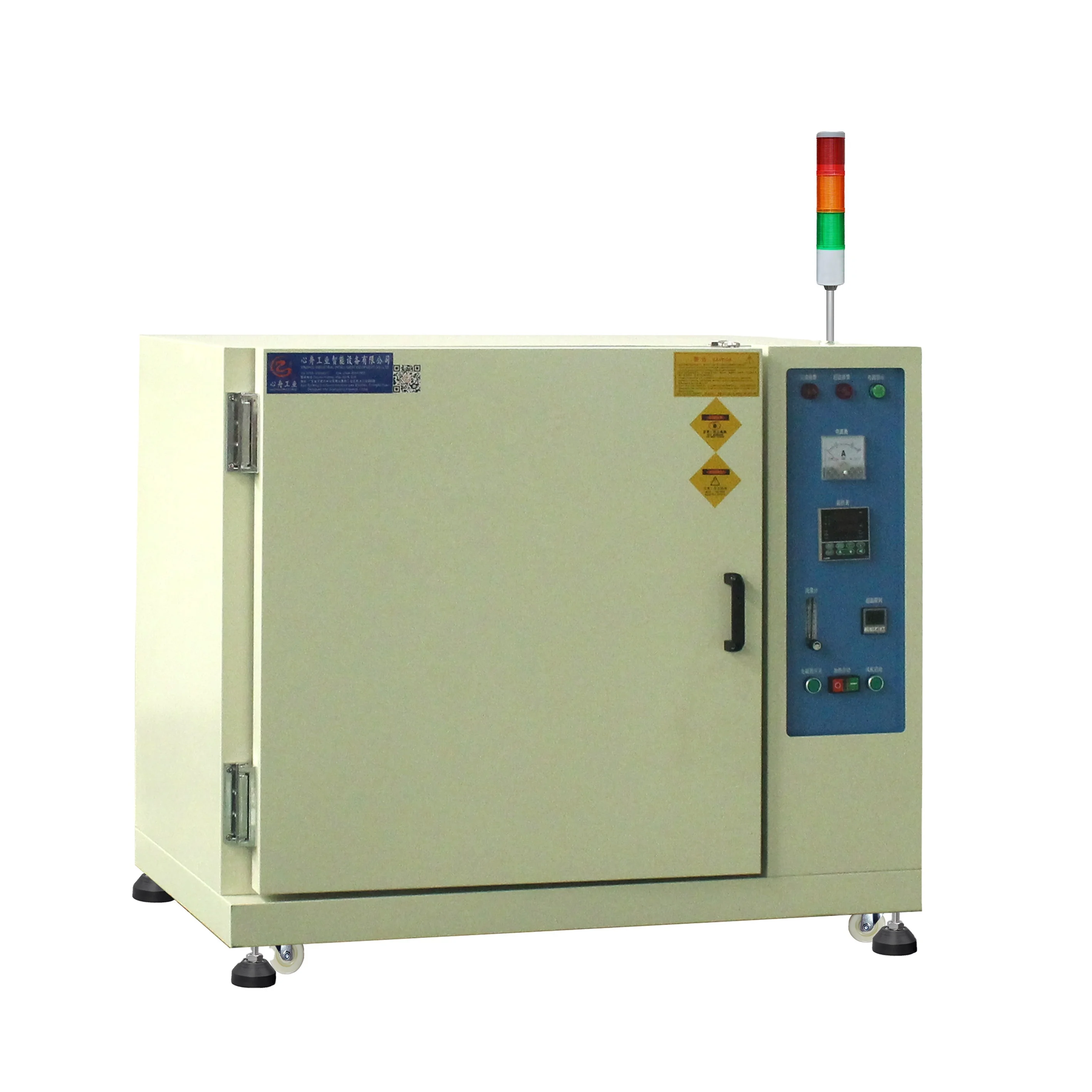 Oxidation-free hot air convection industrial drying chamber oven for energy materials communication products