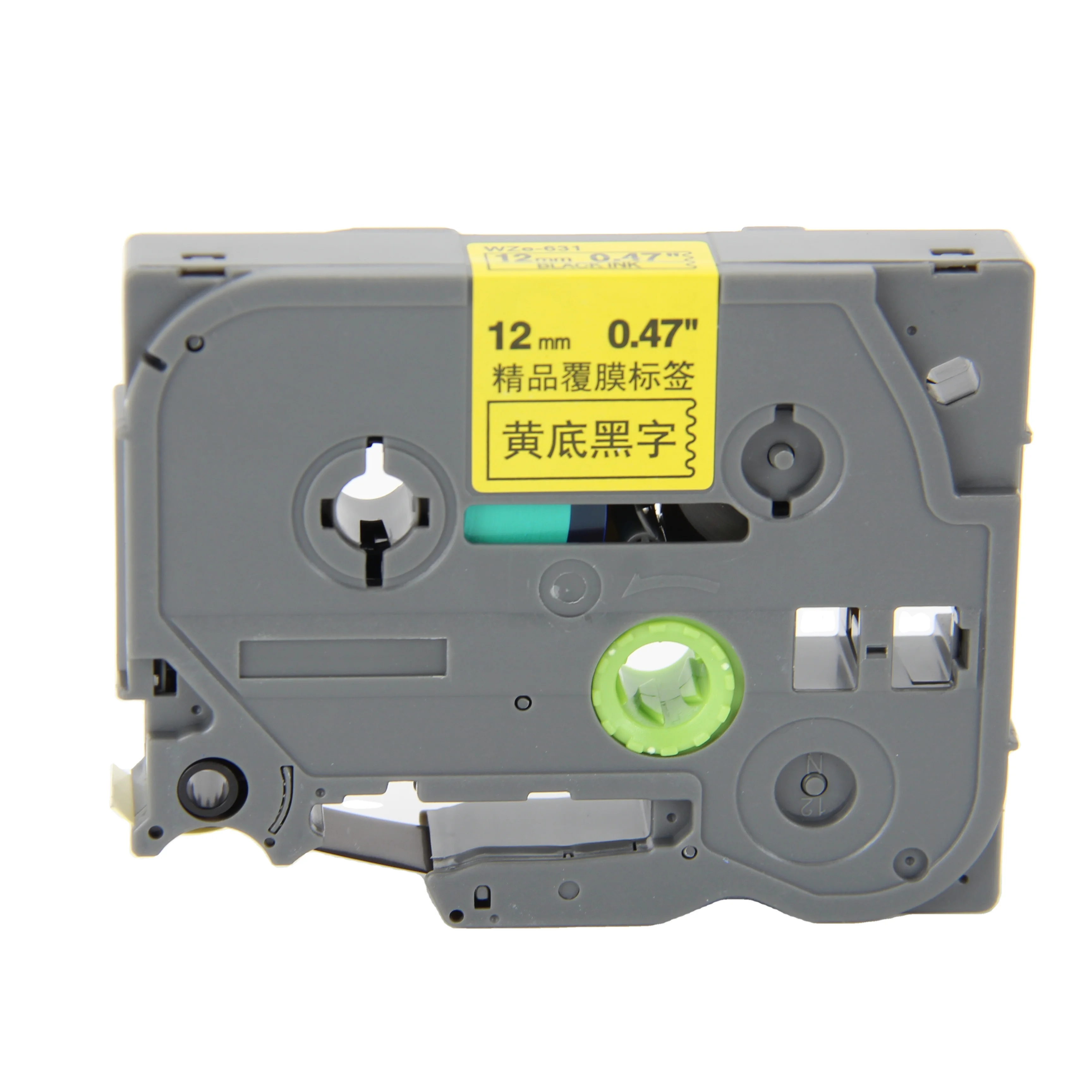 TZ231 TZe231 TZ-231 TZe-231 Tze 231 12 мм черный на белом фоне ламинированные P-сенсорный цифровой запечатанных лент для Brother PT-E100 стикер