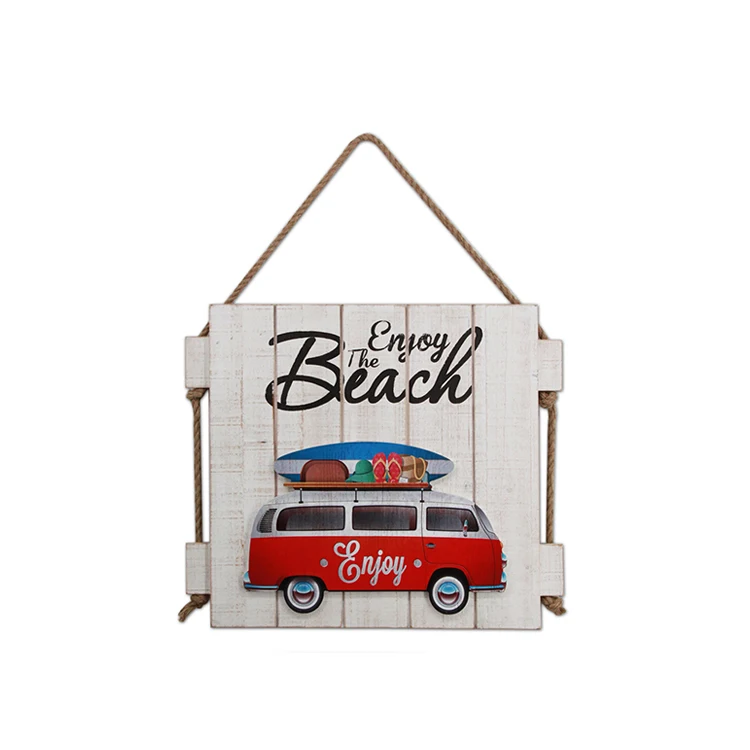 Hot Selling MDF Home&Bus Stop Decor Sign Wooden Wall Signs Custom