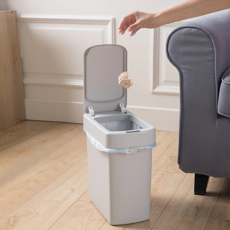China Supplier Intelligent Trash Can Smart Sensor Dustbin Automatic Waste Bin Plastic Dustbin Smart Bin For Waste