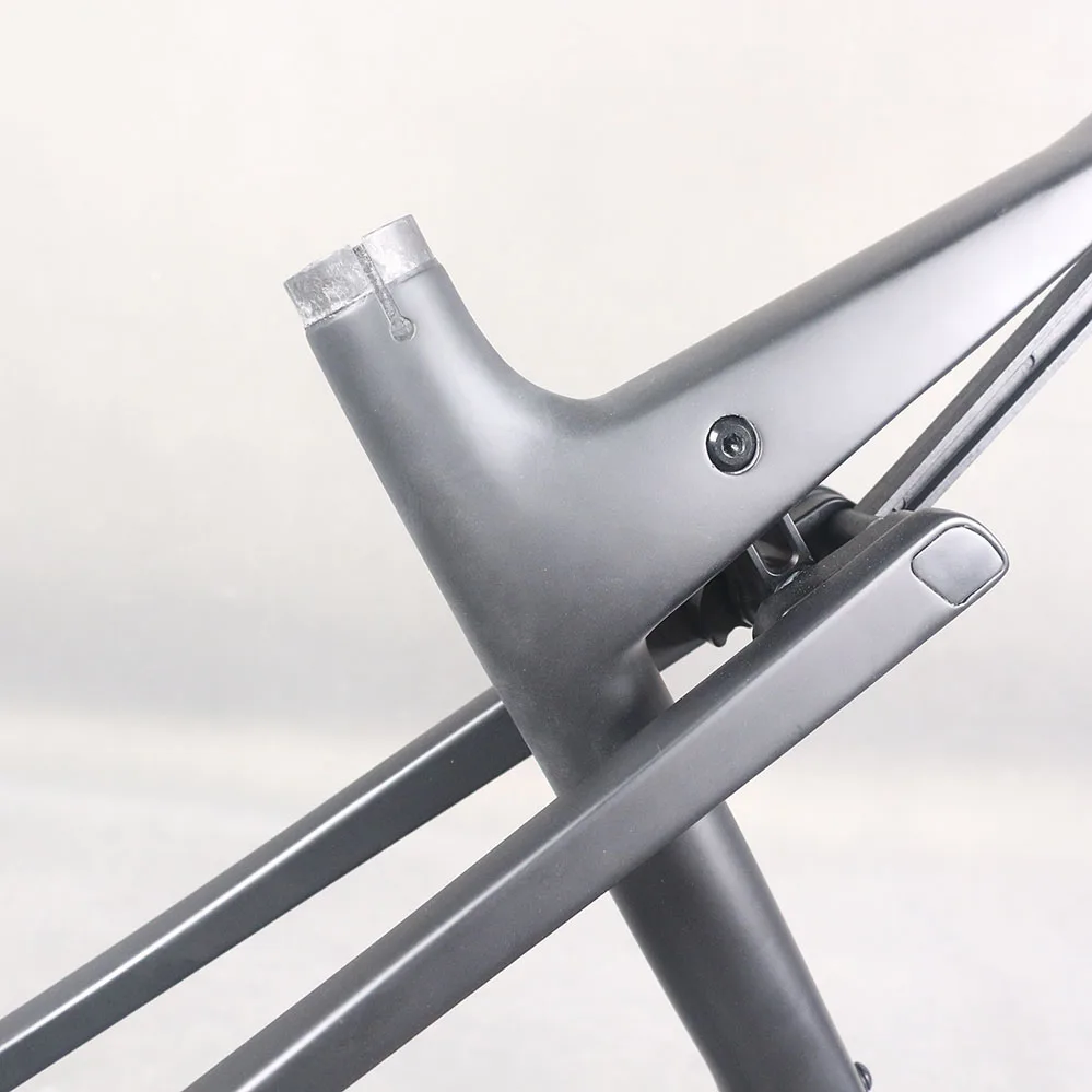 Carbon frame bicycle mountains bike 29er MTB Full Suspension XC Bike T1000 Frameset BSA 29er*2.35 UDH frameset black matte FM080