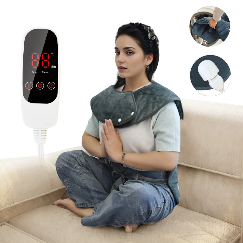 Best seller product Therapy Fast Heating Neck and Shoulder heating pad thermal heating pads