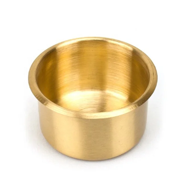 3.5' Jumbo Brass Drop-In Cup Holder