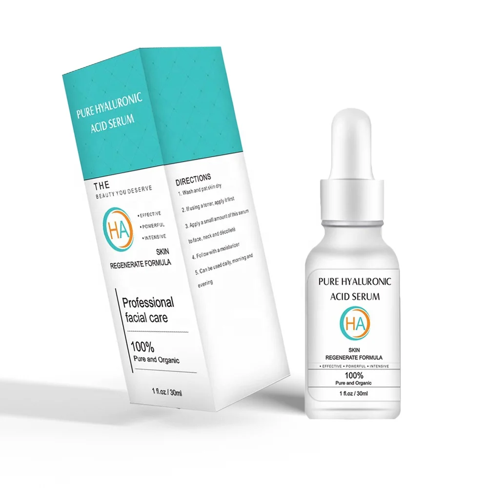 OEM-сыворотка для лица с гиалуроновой кислотой, чистый сыворотка с гиалуроновой кислотой