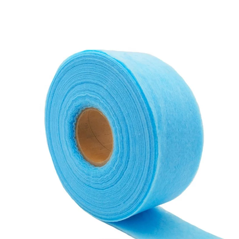 Hot Air ADL Nonwoven for Baby Diapers Raw Materials Blue Green White ADL