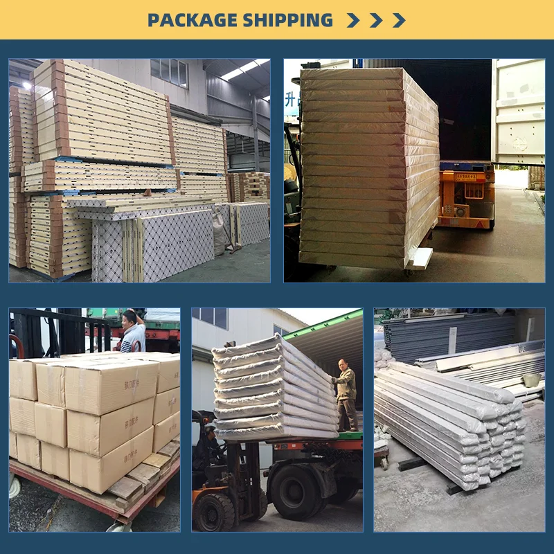 Fire Proof Insulated Polyurethane Panel for Cold Room Storage/Warehouse/Modular House Sandwich Panel of Ceiling Roof Wall