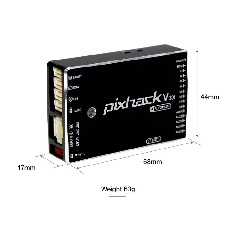 CUAV Pixhack V3X индивидуальный пульт дистанционного управления Дрон с управлением полетом m8n gps fpv Полетным