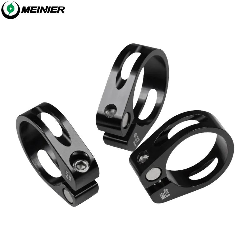 Mountain Bike Aluminum Alloy Seatpost Clamp 31.8/34.9/37mm bike accessories carbon seatpost clamp bicycle clamp Quick Release