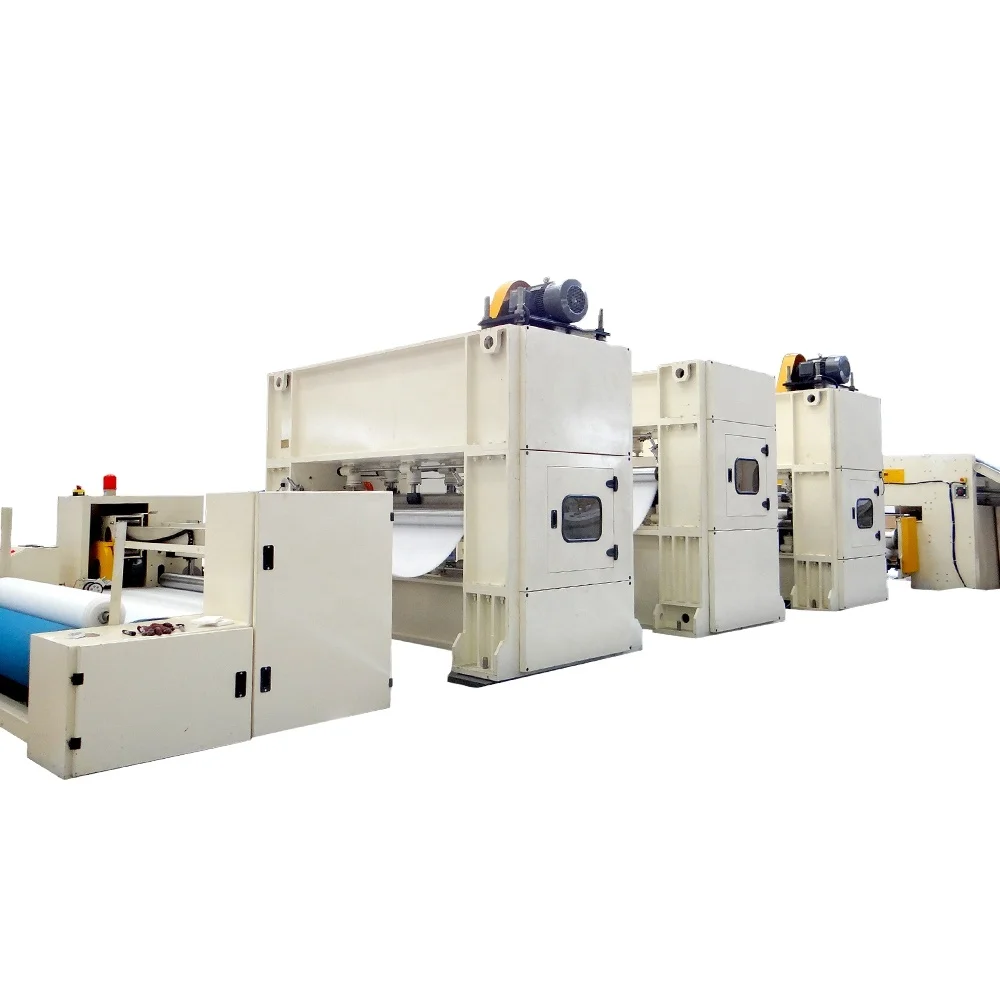 High performance high speed non-woven felt making needle punching production line