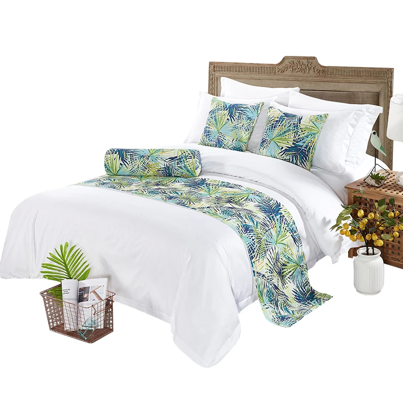 Soft Hand Feel 100% Cotton Bedding Sheet From China White Satin Bed Sheet Set