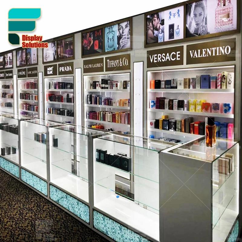 Дизайнерские деревянные полки для духов, магазин косметики, демонстрация мебели