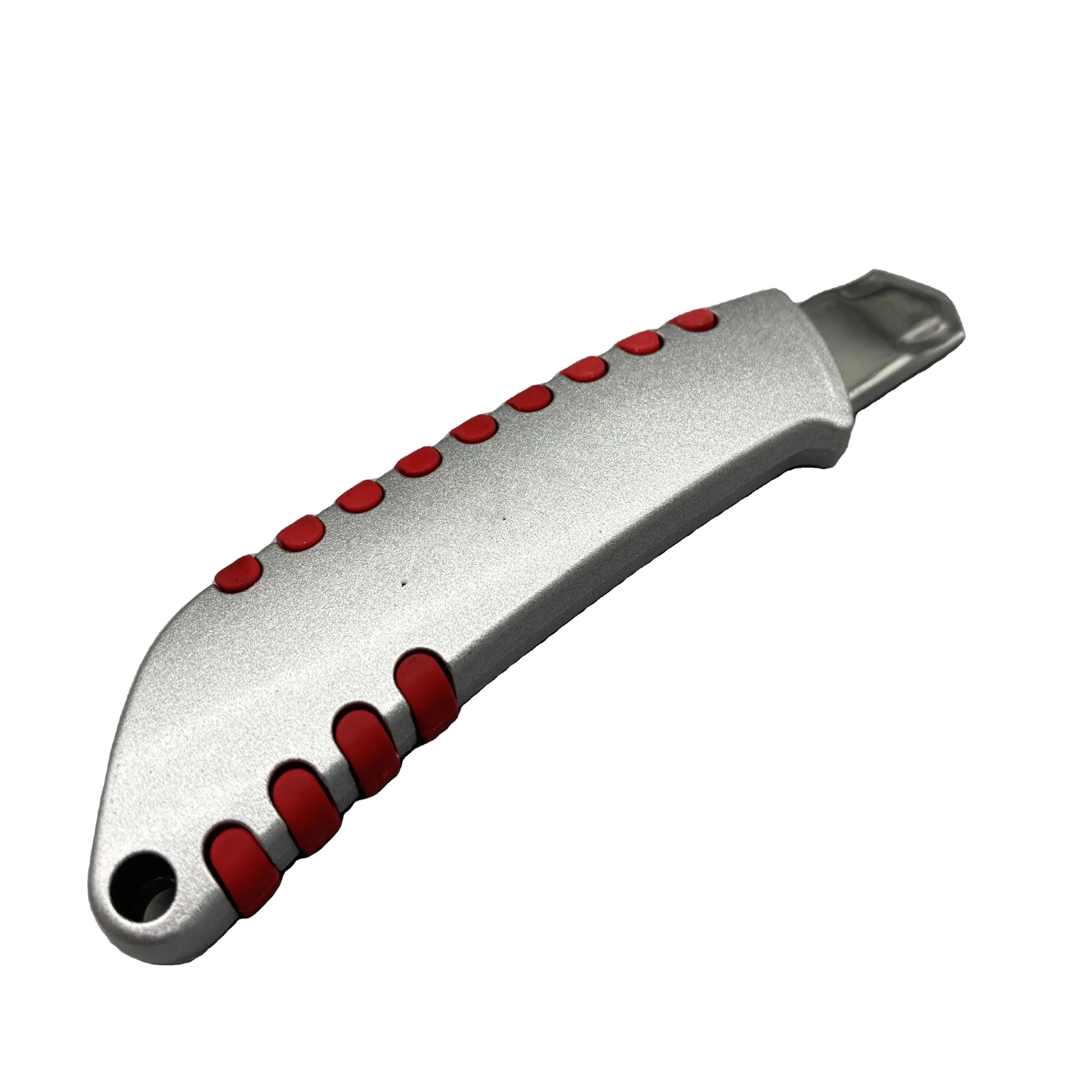 Rubber Handle Aluminum Shell Retractable Blade Knife Quick Change Knife Utility knife for Pipe Cutter Box Cutter