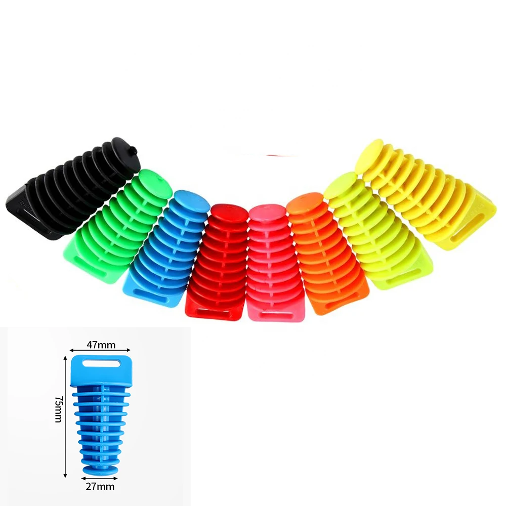 Functional Safety Design Exhaust Plug Off-road Classical Modified Motorcycle Rider Parts