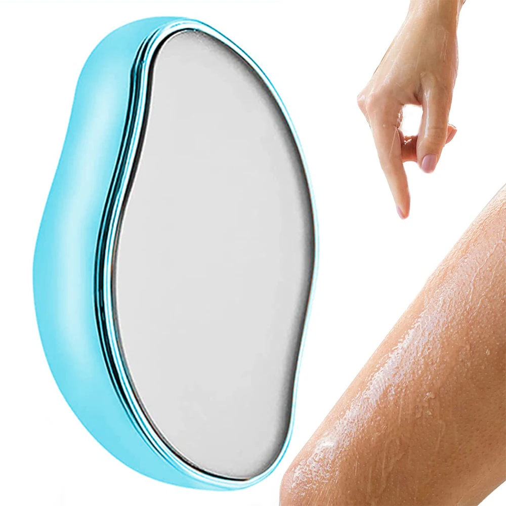 Beauty Waterproof Pads Eraser Crystal Hair Eraser Epilator Glass Hair Remover Tools Crystal Hair Remover for Lady