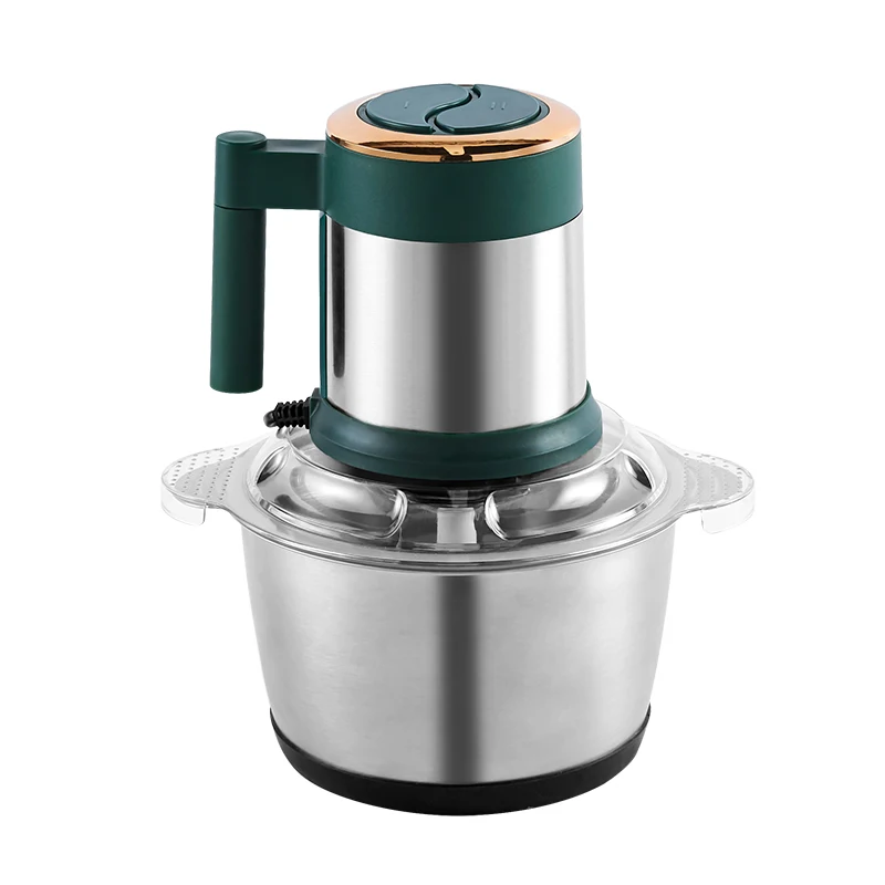 3000W Sale Meat Grinder 2In 1 The Brown Stainless Steel Blender Electric Vegetable And Meat Grinder