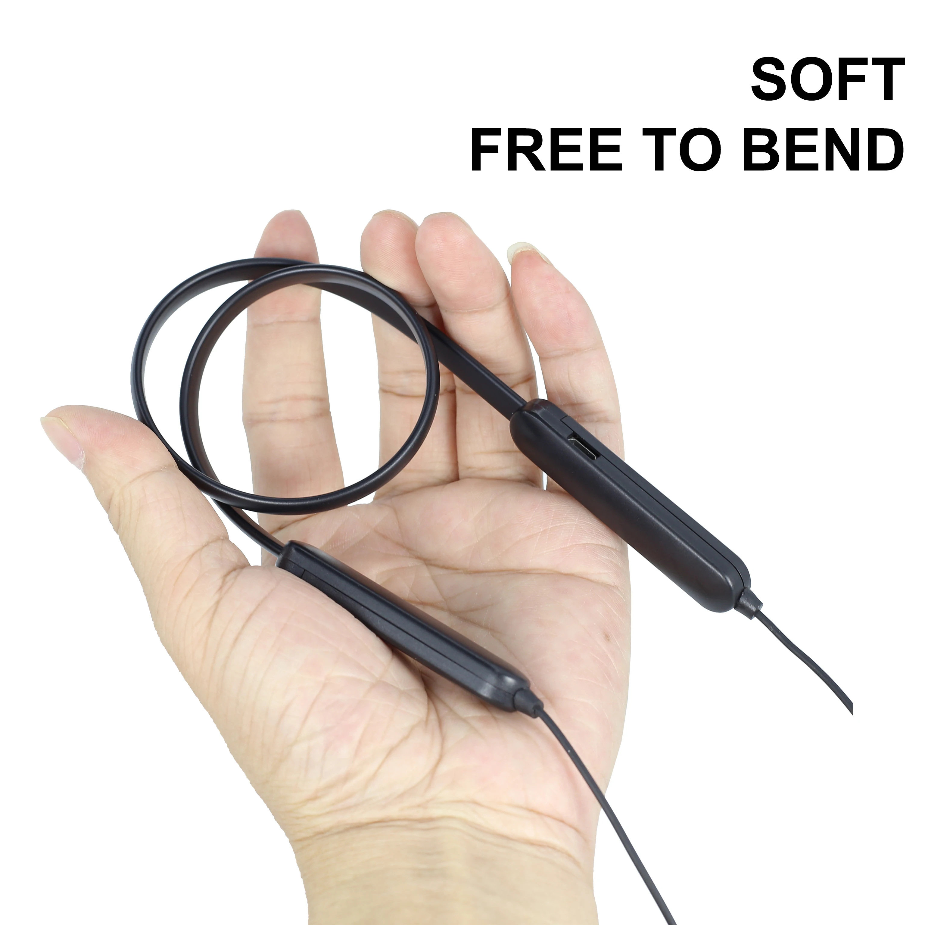 
Magnetic type behind the neck headphone over ear lightweight headphones wireless neck band headphone 