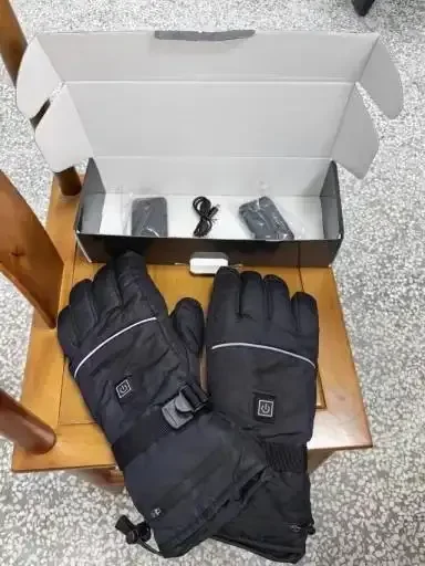 New S-king Usb Battery Electric Heated Glove Warm Smart Winter Waterproof Motorcycle Riding Football Liner Hand Glove Heated