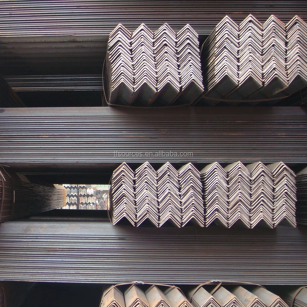
v shaped iron steel angle bar 50*50*3mm galvanized equal angle steel 75x75x5 Hot rolled steel angle standard sizes 