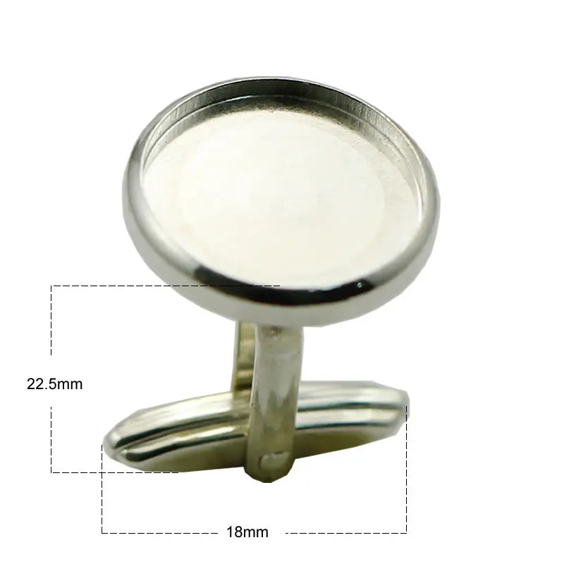 Fashion custom cufflink branded blank cufflinks Party