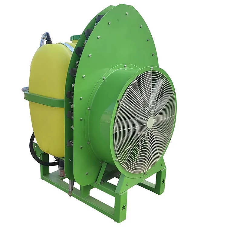 Fog machine tractor mounted PTO driven diaphragm pump orchard sprayer hanging air sprayer