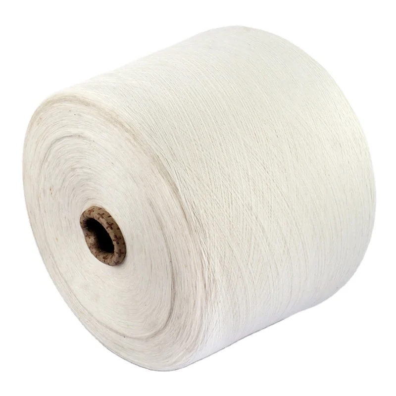 Hemp cotton 55/45 Ne16/1 blended yarn for weaving