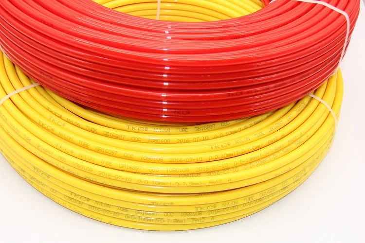 3/8 Air Hose Nylon Pa12 Tube Plastic Pipe Rubber Hose Heat Shrink Nylon Fuel Hose 3/8 dot nylon air tube