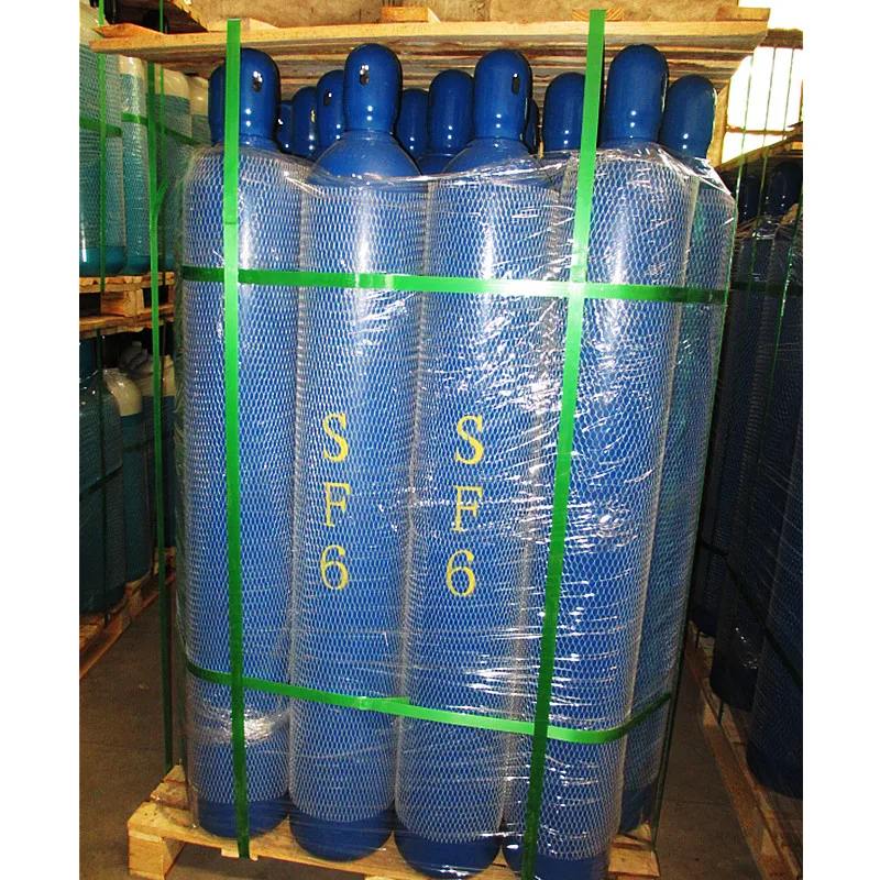 99.999% высокочистый Гексафторид серы Газ Sf6 в газовом баллоне 40