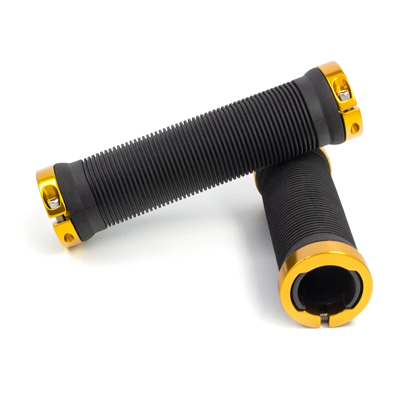 XH-G134BL wholesale kids bicycle accessories good price lock-on comfortable rubber  bmx bike grips