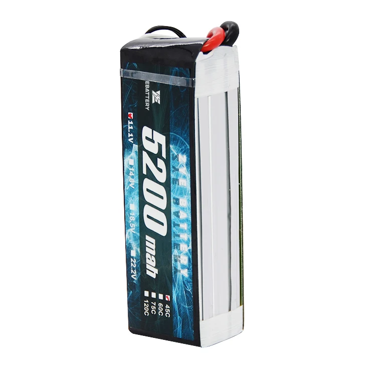 Ebattery ZYE 35c45c100c 5000 5200mah 11 1 v 3s4s6s 3 cell lipo battery pack rc car