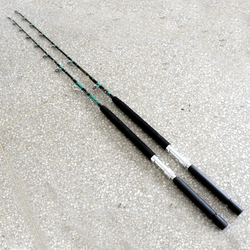 Big game never broken sea fishing rods stand up boat rods
