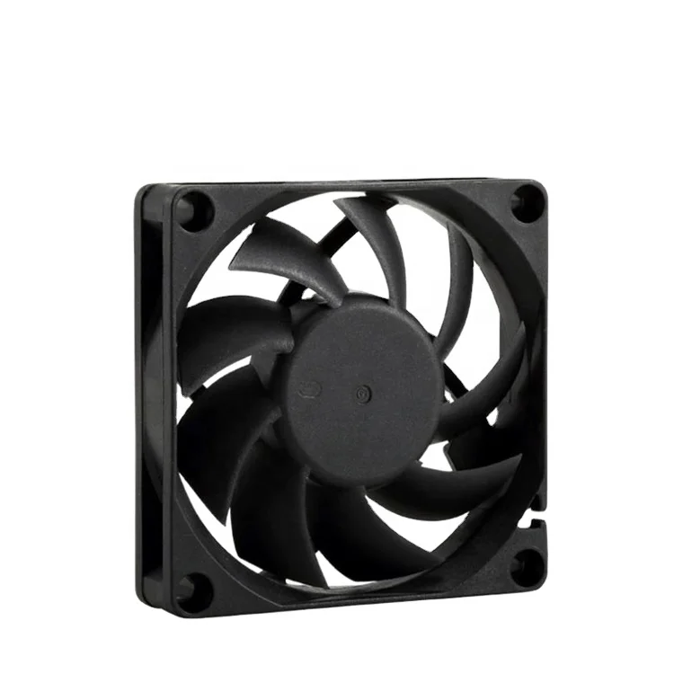 WellSunFan ODM OEM Hign Quality Factory Price Cabinet Axial Fans 2800rpm Dc Brushless Radiator Cooling Fan 70X70x15mm