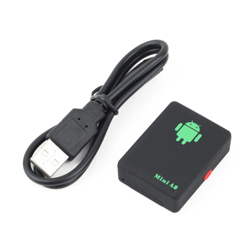 Автомобильный мини-трекер для собак, Gps-трекер A8, GSM/GPRS, устройство слежения, анти-потеря, LBS-локатор, отслеживание питомцев