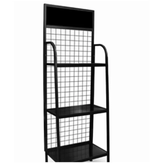 2022 Wholesale 3 Tier Powder Tools And Engine Oil Storage Display Shelf Wire Shelves Of Island Frame Supermarket Rack Shelf